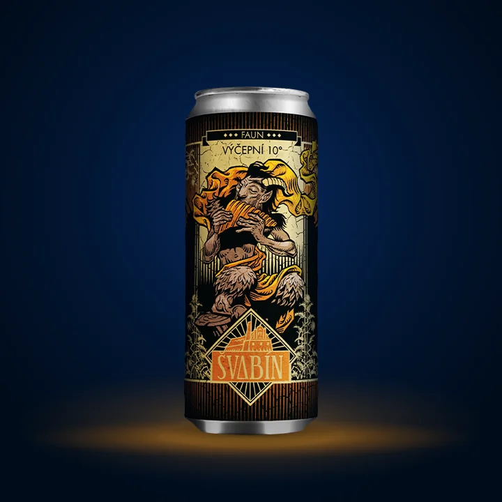 Faun — Světlé výčepní 10° — 6 plechovek