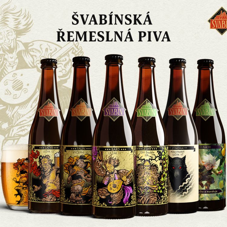 Kolekce 6 &Scaron;vab&iacute;nsk&yacute;ch piv