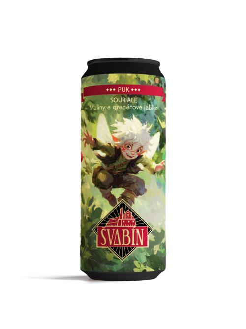 Puk: Maliny a granátové jablko 500 ml
